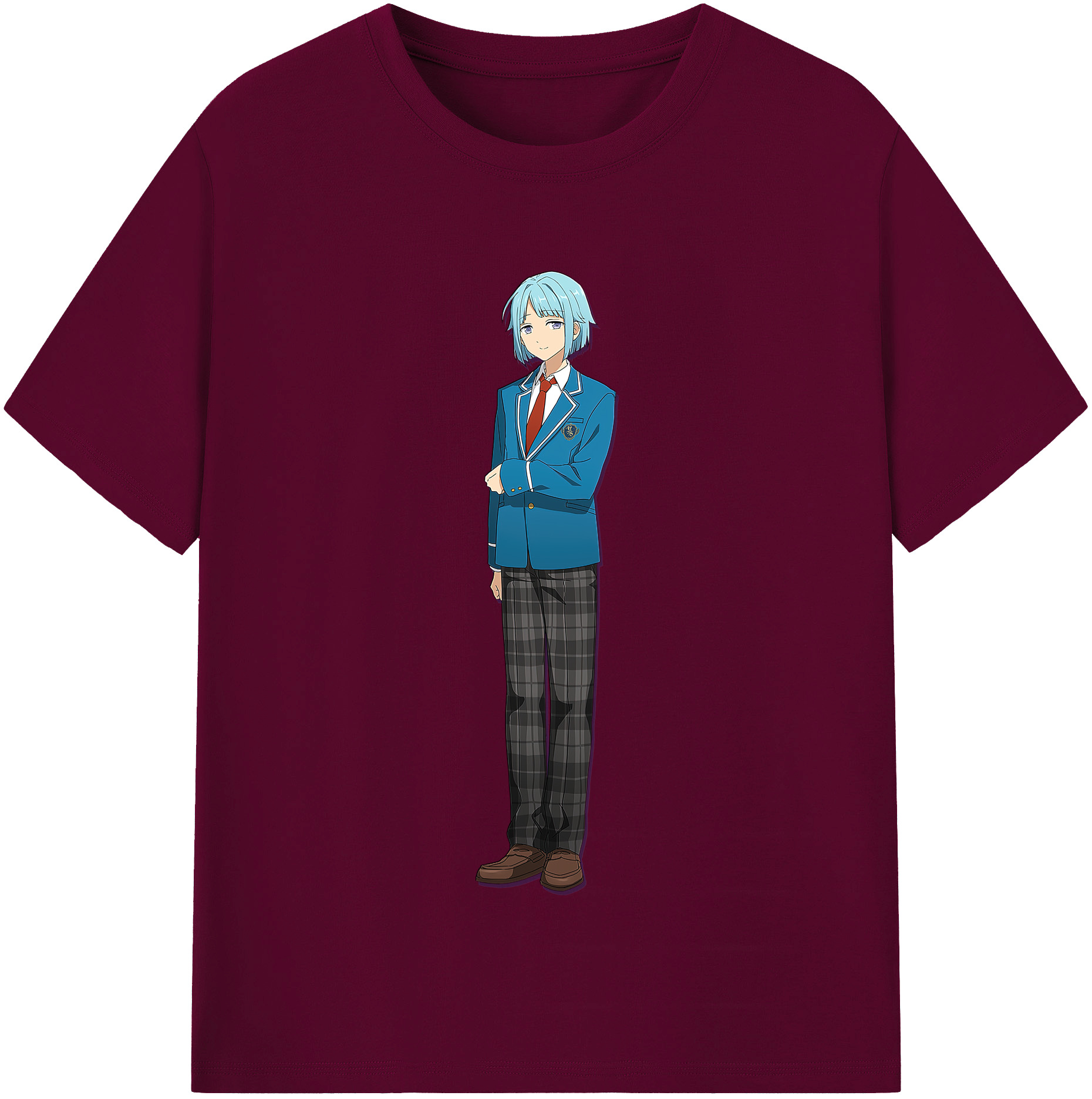 （画像用） あんさんぶるスターズ! Ensemble Stars レディースカジュアルプリントTシャツ（綿100％）